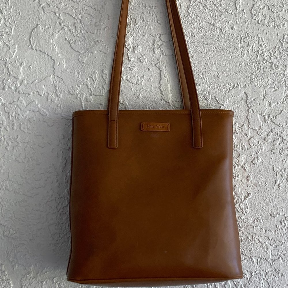 Tan Nine West purse
